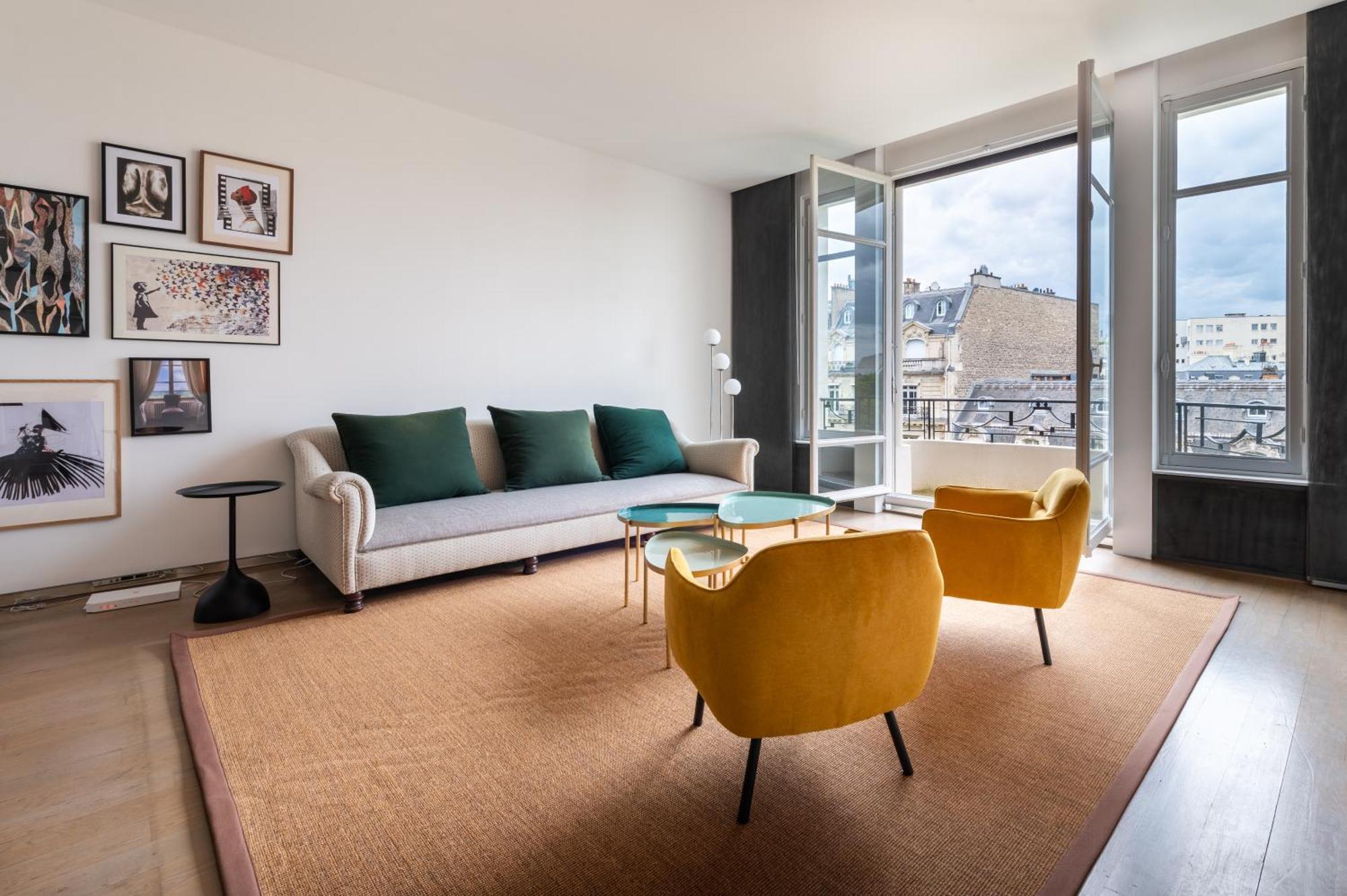 New-york Inspired 1bd Champs-elysees Appartamento